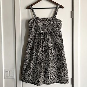 Banana Republic cotton & silk strap dress